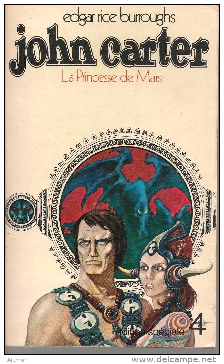 JOHN CARTER  N°4 - 1971 - BURROUGHS  - LA PRINCESSE DE MARS - Lattes