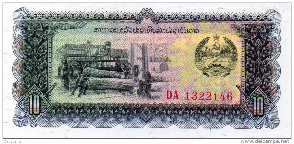 NEUF : BILLET DE 10 KIP - LAOS - Laos