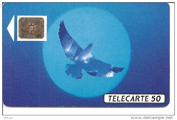 < F134A ¤ L'oiseau Bleu - 50u SC4an Ø6 - 5 N° Impacts - TBE - 1990
