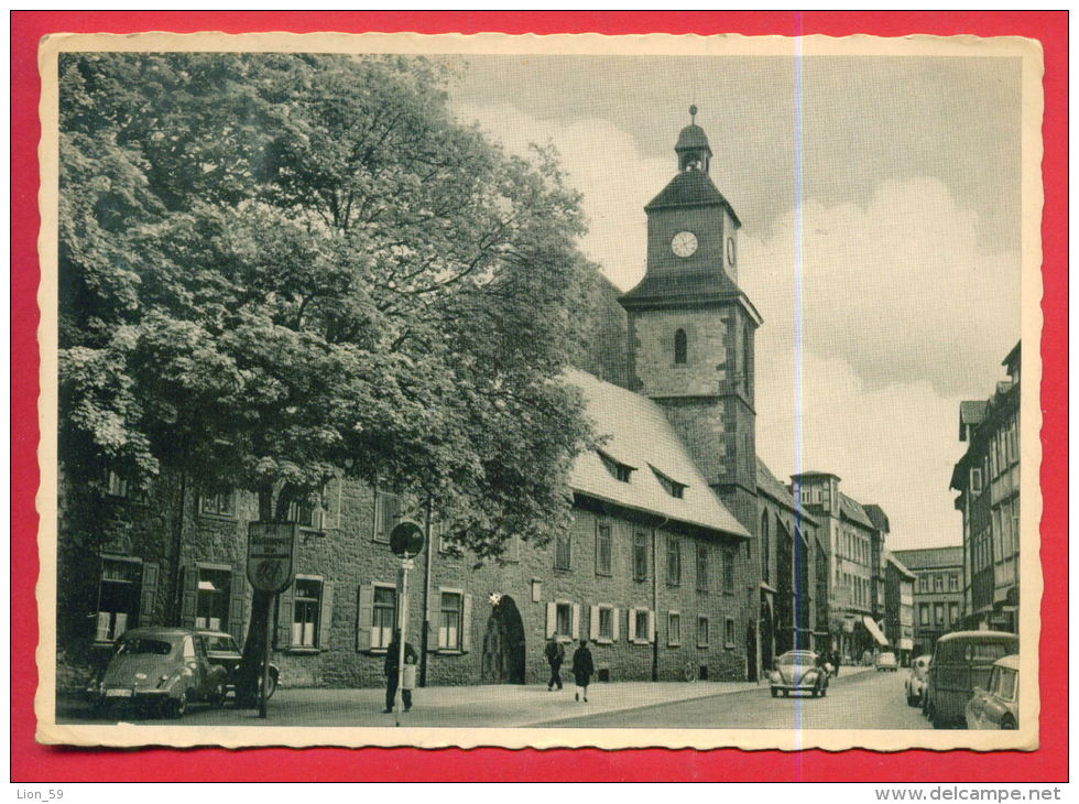 161728 / Göttingen - Universitätsstadt - MARIENKIRCHE M. KOMMENDE , CAR - Germany Allemagne Deutschland Germania - Goettingen