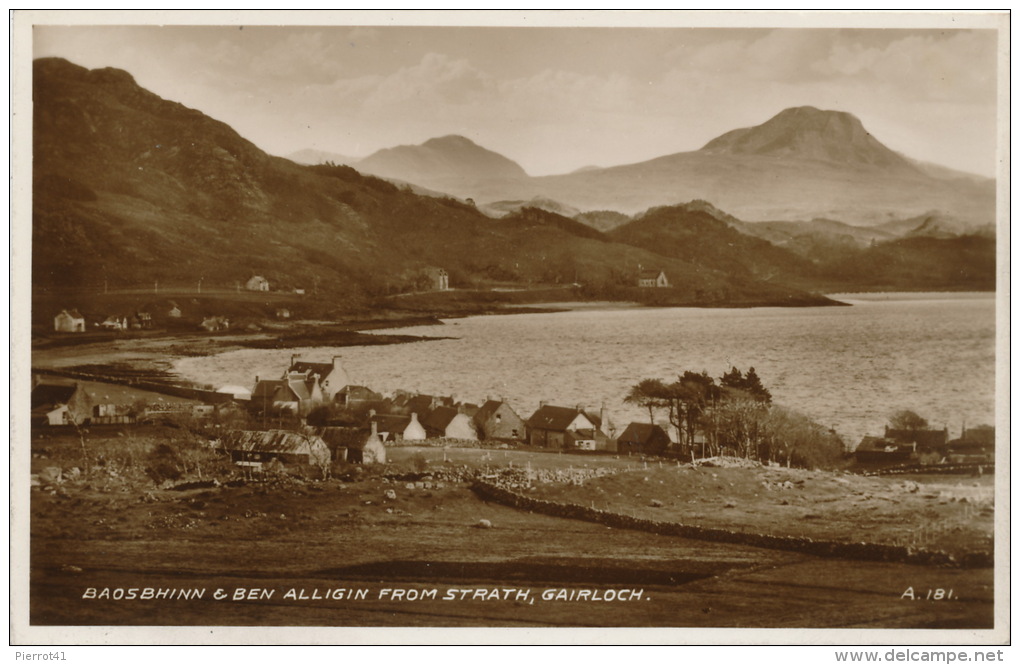 ROYAUME UNI - ECOSSE - SCOTLAND - Baosbhinn & Ben Alligin From Strath , GAIRLOCH - Ross & Cromarty