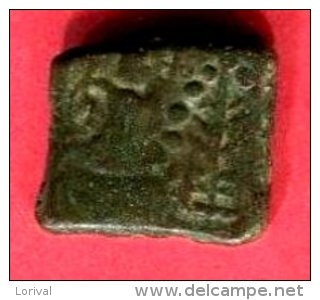 UJJAIN -150-75 1/2 KARSHAPANA  KARTIKEYA   (M 4638) TB 50 - Indische Münzen