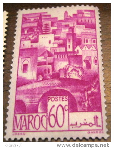 Morocco 1947 Views Of The City 60c - Mint - Unused Stamps