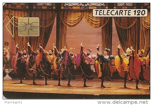 CARTE-PUBLICC-MONACO-MF 11-SO3-11/90-LES BALLETS De MONTE CARLO-UTILISE-TBE - Monaco