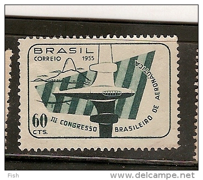 Brazil * & 3 Congresso Brasileiro De Aeronáutica, Rio De Janeiro 1955 (602) - Neufs