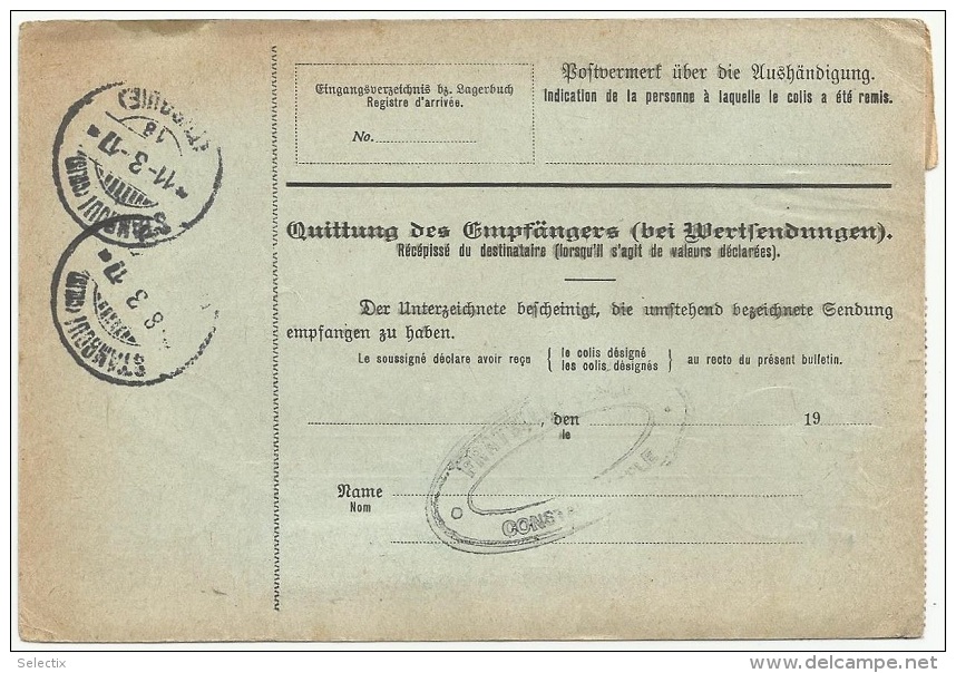 Germany 1916 Recommandée - Registered To Constantinople, Via Austria-Hungary And Bulgaria - Storia Postale