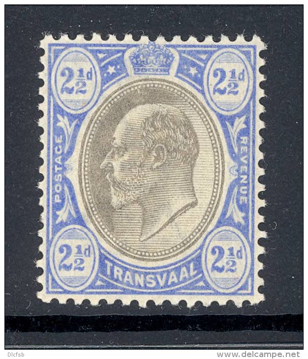 TRANSVAAL, 1902 2&frac12;d (wmk Single Crown CA) Very Fine MM, Cat &pound;13 - Transvaal (1870-1909)