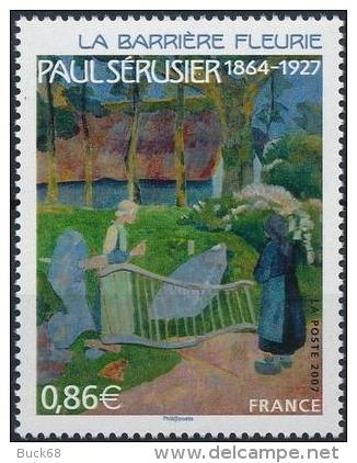 FRANCE Poste 4105 ** Tableau Paul SERUSIER : La Barrière Fleurie - Ungebraucht