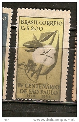 Brazil * & 4º Centenário Da Cidade  De São Paulo, 1953 (524) - Neufs