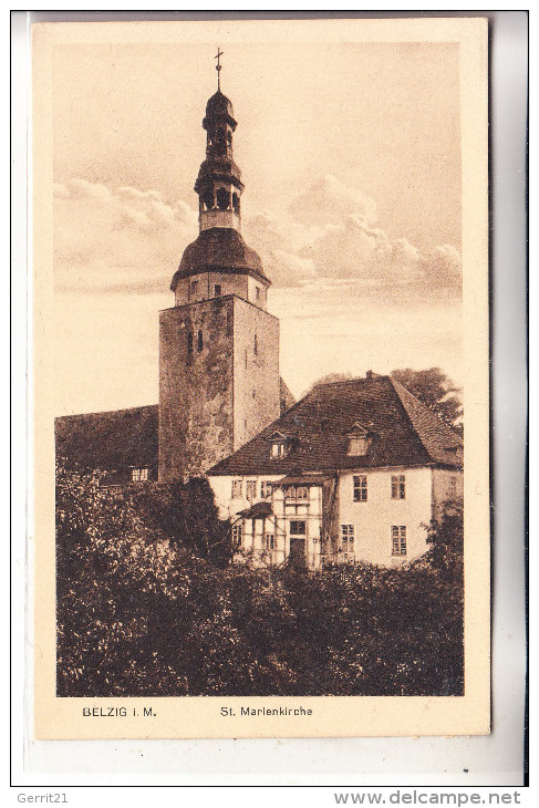 0-1820 BELZIG, St. Marienkirche - Belzig