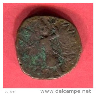 KUSHAN DECLIN  ROI DEBOUT R:TAUREAU ET SHIVA     (M 3426   ) TB 28 - Indische Münzen