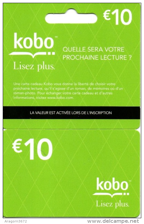 KOBO 10€ - Gift Cards