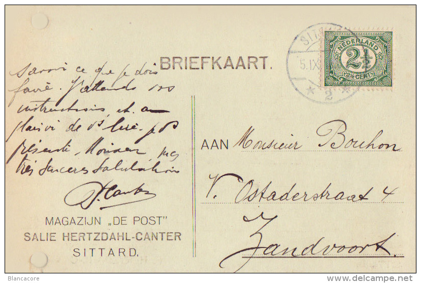 SITTARD  SALIE HERTZDAHL CANTER 1916 - Sittard