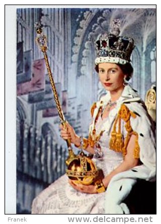 CEL037 - La Reine Elizabeth II - Other & Unclassified