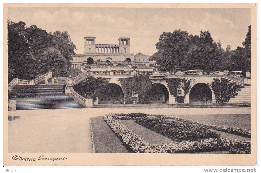 AK Potsdam - Sanssouci - Orangerie  (11996) - Potsdam