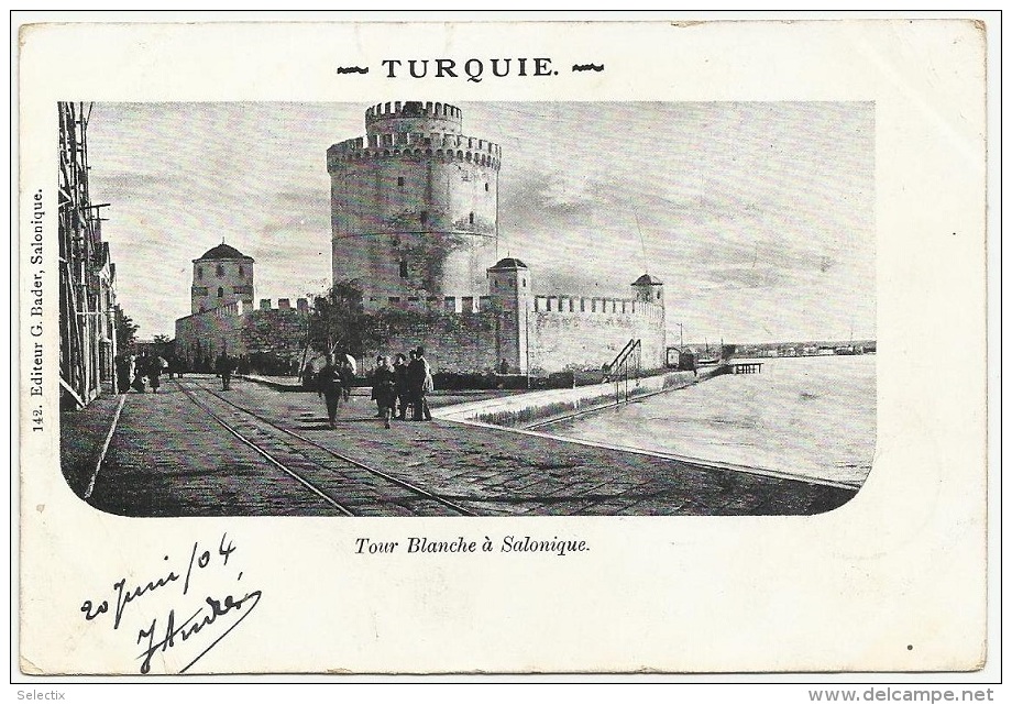 Greece 1904 Ottoman Occupation Of Thessaloniki - Turkish Occupation Of Salonique - Thessaloniki