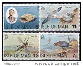 MDA-BK1-056 MDB MDI MDC MINT ¤  ISLE OF MAN 1979 4w In Serie  ¤  ANIMALS - OISEAUX - BIRDS - PAJAROS - VOGELS - VÖGEL - - Albatros