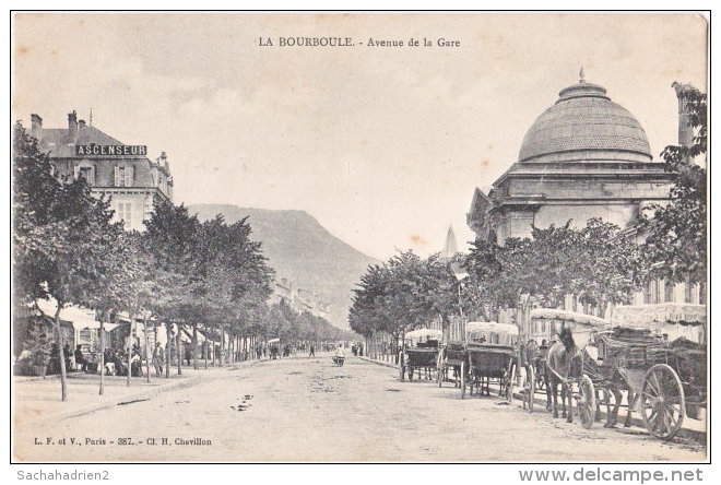 63. LA BOURBOULE. Avenue De La Gare. 387 - La Bourboule