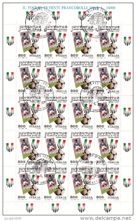 Italië, Juventus, Campione D'Italia 1996-1997 (E00018) - Usados