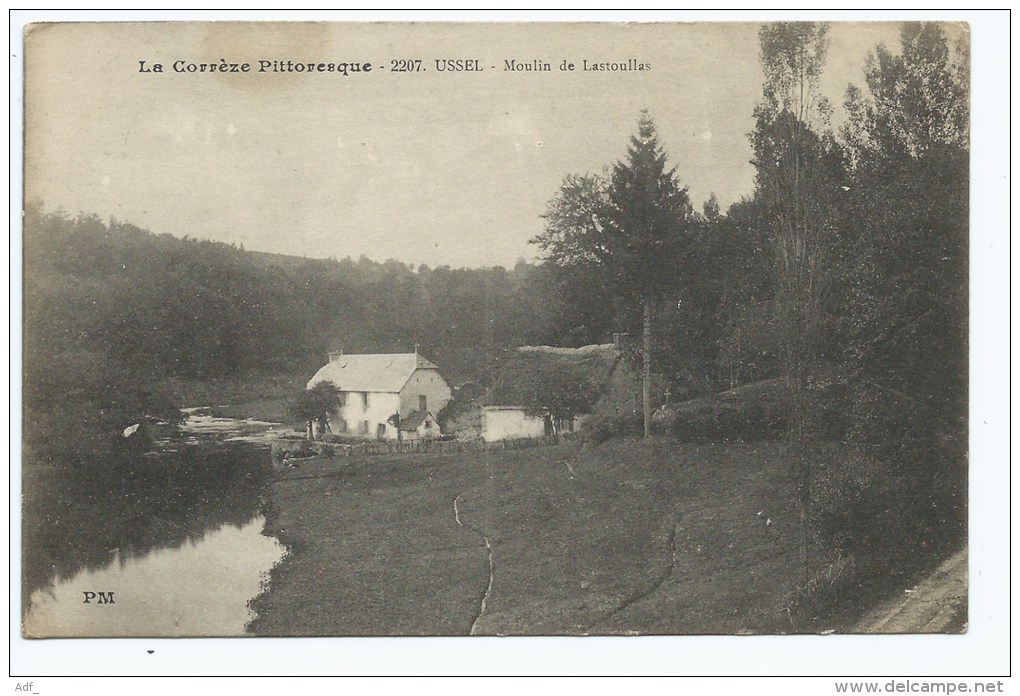 CPA USSEL, MOULIN DE LASTOULLAS, CORREZE 19 - Ussel