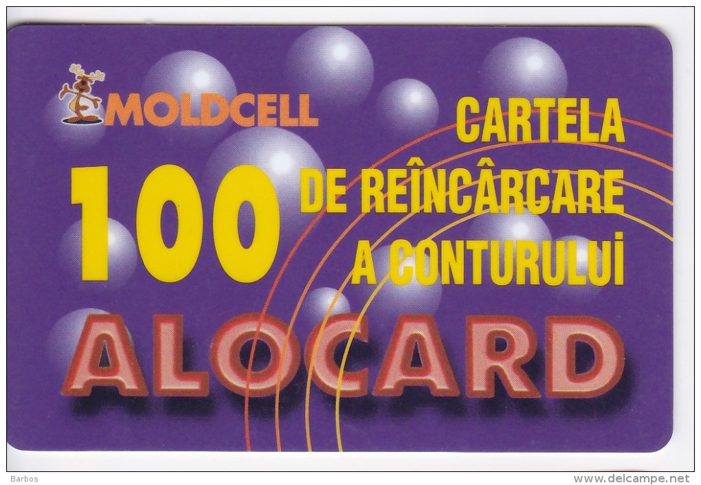 Moldova  , Moldcell , 2002 , Prepaid , 100 LEI , Plastic , Used - Telecom