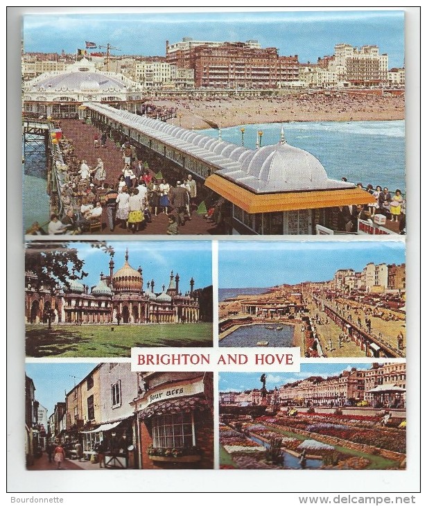 BRIGHTON-1974-CARTES  DEPLIANTES - Brighton