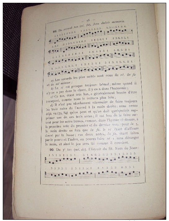 Partition Orgue Le Petit Harmoniste Grégorien Par A. ROUSSEAU Prêtre Du Sacré-Coeur Nouvelle édition, 1897 &#9835;&#9834 - Musique