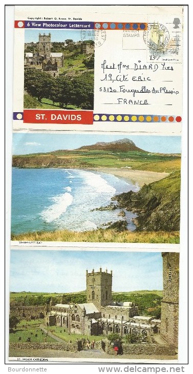 SAINT DAVIDS 1980-CARTES  DEPLIANTES - Pembrokeshire