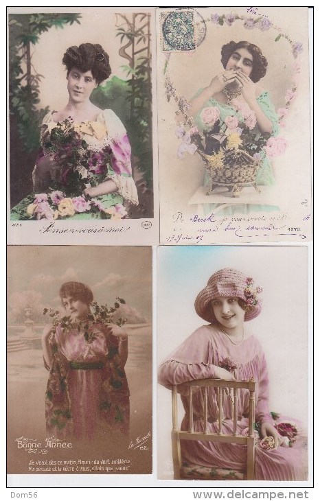 France, Femmes, Lot De 30 Cartes ( 15/lot 072) - Vrouwen