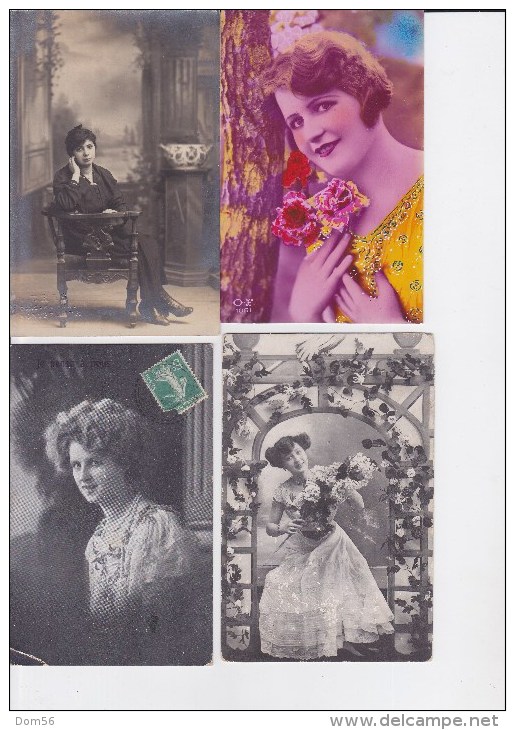 France, Femmes, Lot De 30 Cartes ( 15/lot 072) - Donne