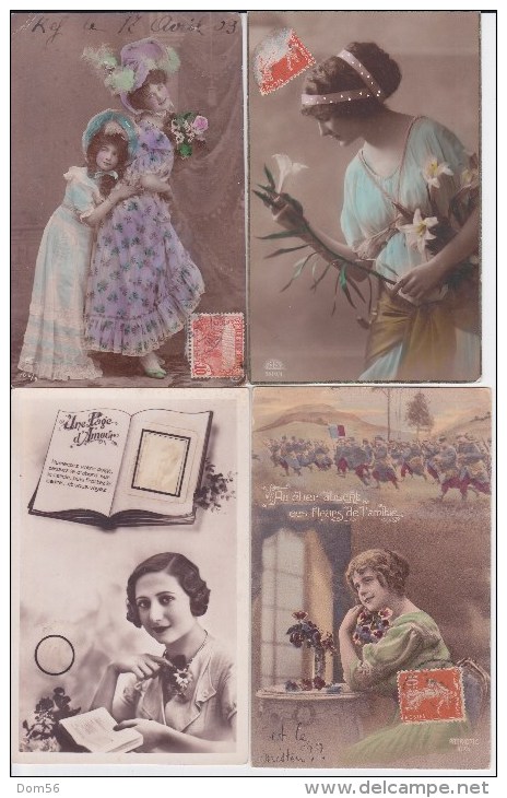 France, Femmes, Lot De 30 Cartes ( 15/lot 072) - Women