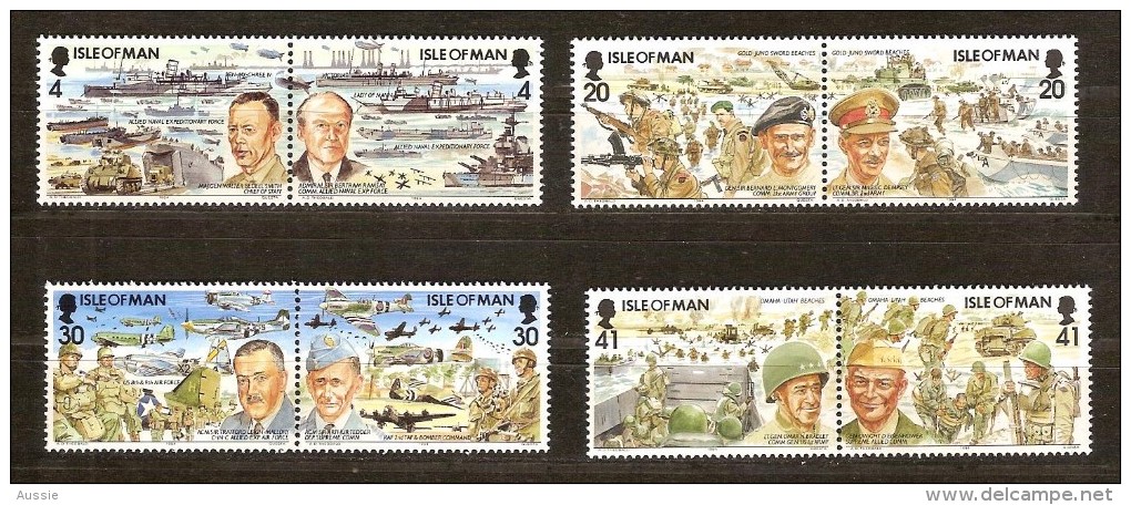 Île De Man 1994 Yvertn° 629-36 *** MNH Cote 11 Euro - Isola Di Man