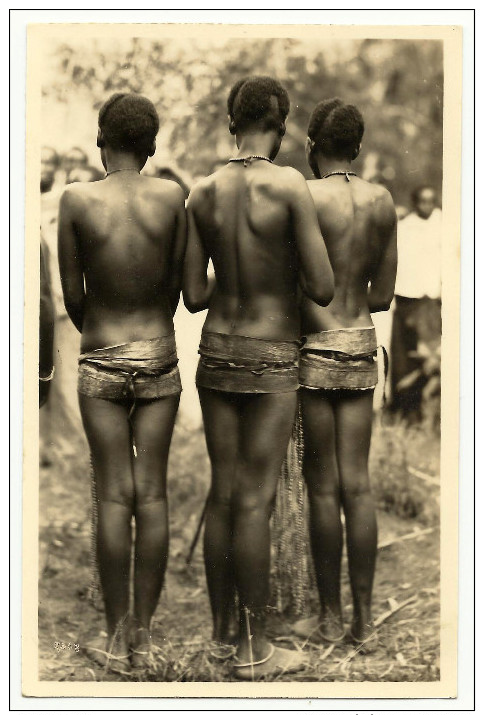 C. Zagourski - L´AFRIQUE QUI DISPARAIT ! Nº 99 - Danseuses. Original Old Real Photo Postcard. - Africa