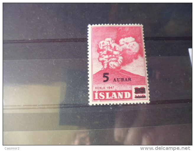 ISLANDE TIMBRE OU SERIE  YVERT N°250** - Unused Stamps