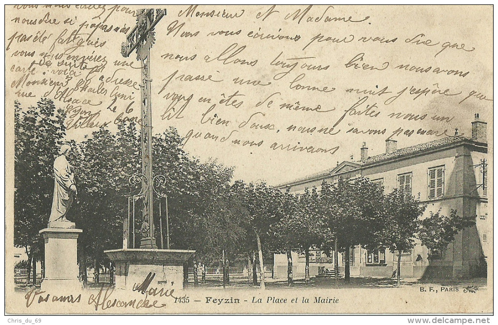 Feyzin La Place Et La Mairie - Feyzin