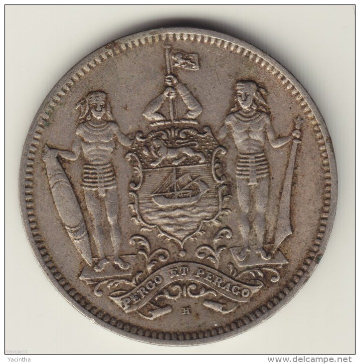 @Y@   British North Borneo 5 Cent 1938 H Malaysia ( 2767) - Malaysia