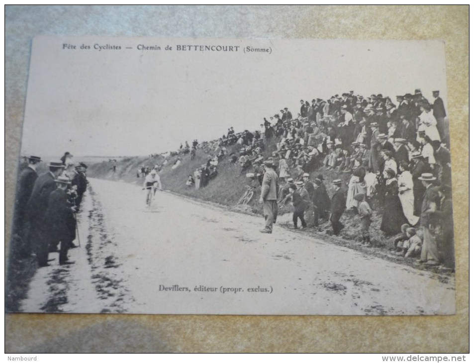 Fête Des Cyclistes Chemin De Bettencourt - Flixecourt