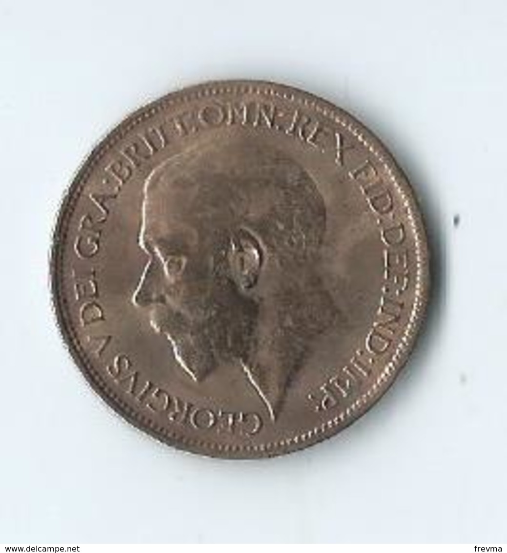 Georgius V One Penny 1917 - Otros & Sin Clasificación