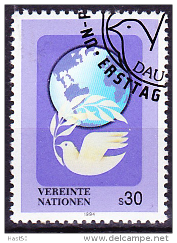 UN Wien Vienna Vienne - Dauerserie/time Series/Les Séries Chronologiques 1994 - Gest. Used Obl. - Gebruikt