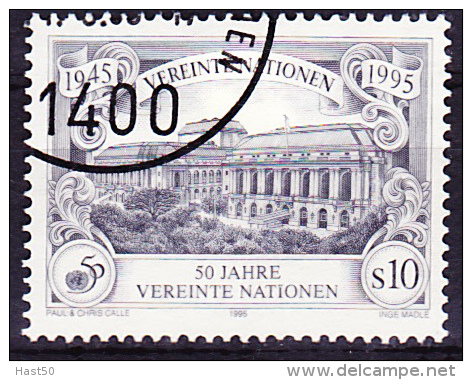 UN Wien Vienna Vienne - 50 Jahre/ Years/années UN (II) 1995 - Gest. Used Obl. - Usados