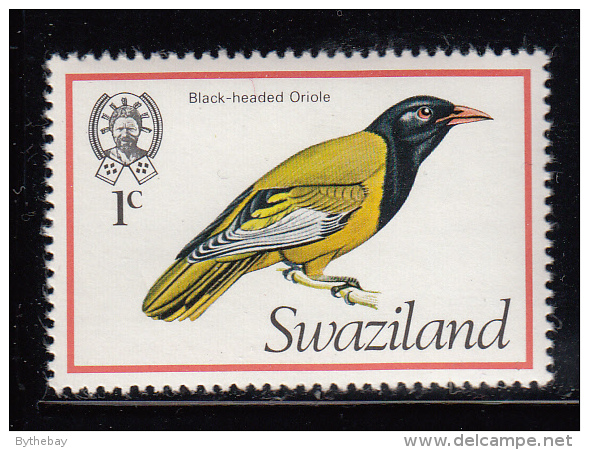 Swaziland MNH Scott #244 1c Black-headed Oriole - Birds - Swaziland (1968-...)