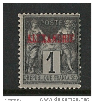 ALEXANDRIE  YT 1   NEUF * - Unused Stamps