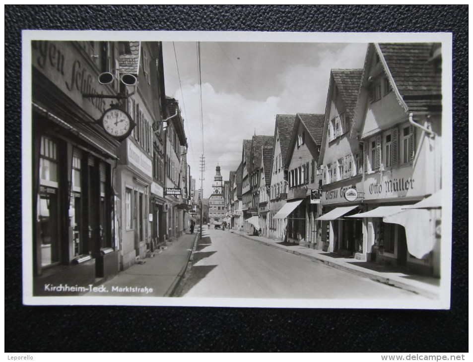 AK KIRCHHEIM Teck Strasse Ca.1940 .// D*15100 - Kirchheim