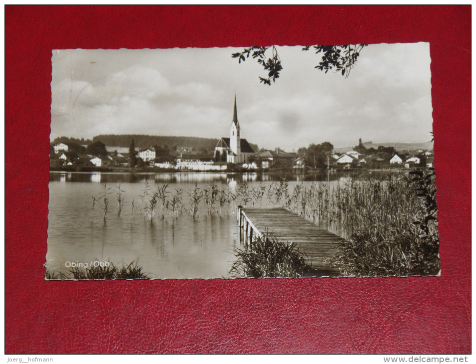 8201 Obing Oberbayern Traunstein Bayern Gebraucht Used Germany Postkarte Postcard - Traunstein