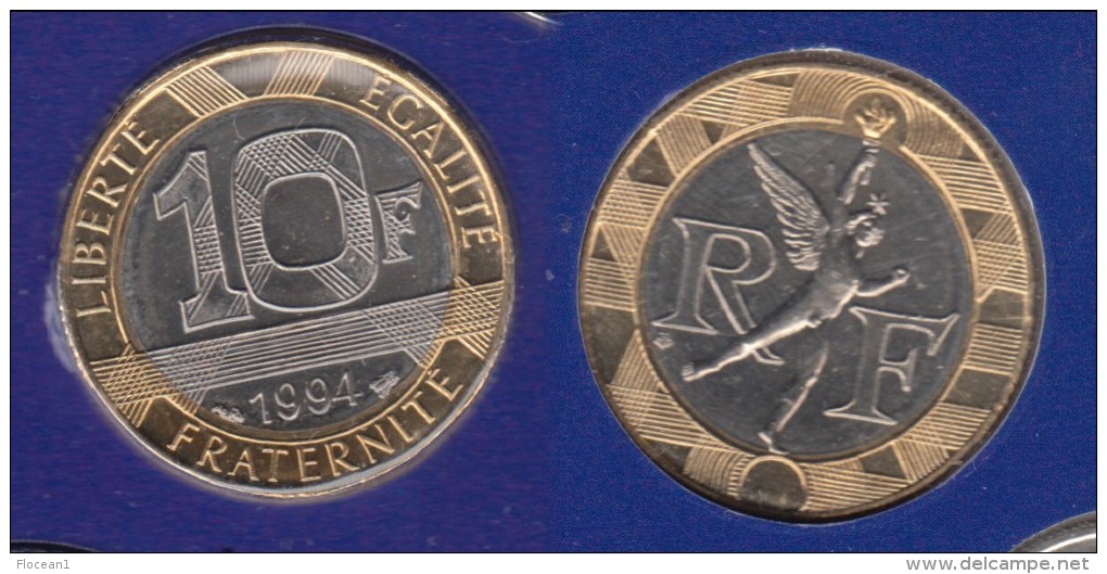 **** FDC 10 FRANCS 1994 ABEILLE GENIE DE LA BASTILLE - NEUVE SOUS BLISTER - COTE: 80 EUROS ***** EN ACHAT IMMEDIAT !!! - Autres & Non Classés