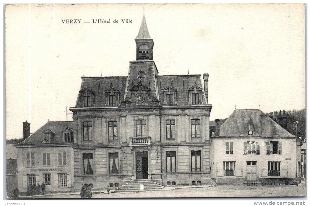 51 VERZY - L'hotel De Ville - Verzy
