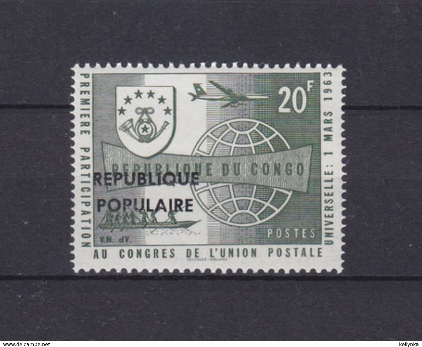 Belgian Congo - Katanga - Local Overprint - Stanleyville - 10 - MNH - Katanga