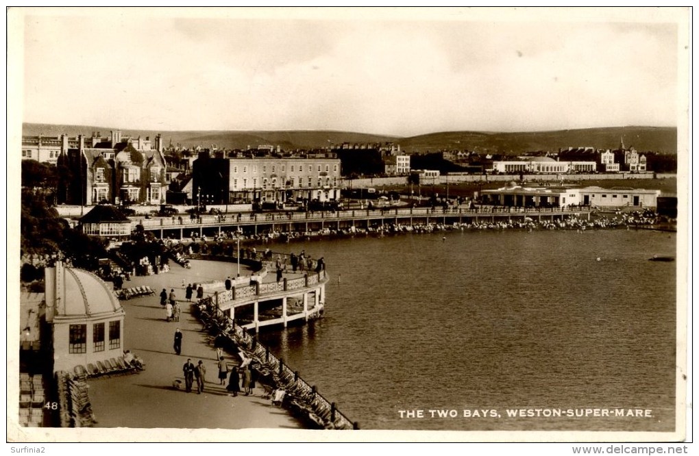 AVON - WESTON SUPER MARE - THE TWO BAYS RP  Av73 - Weston-Super-Mare
