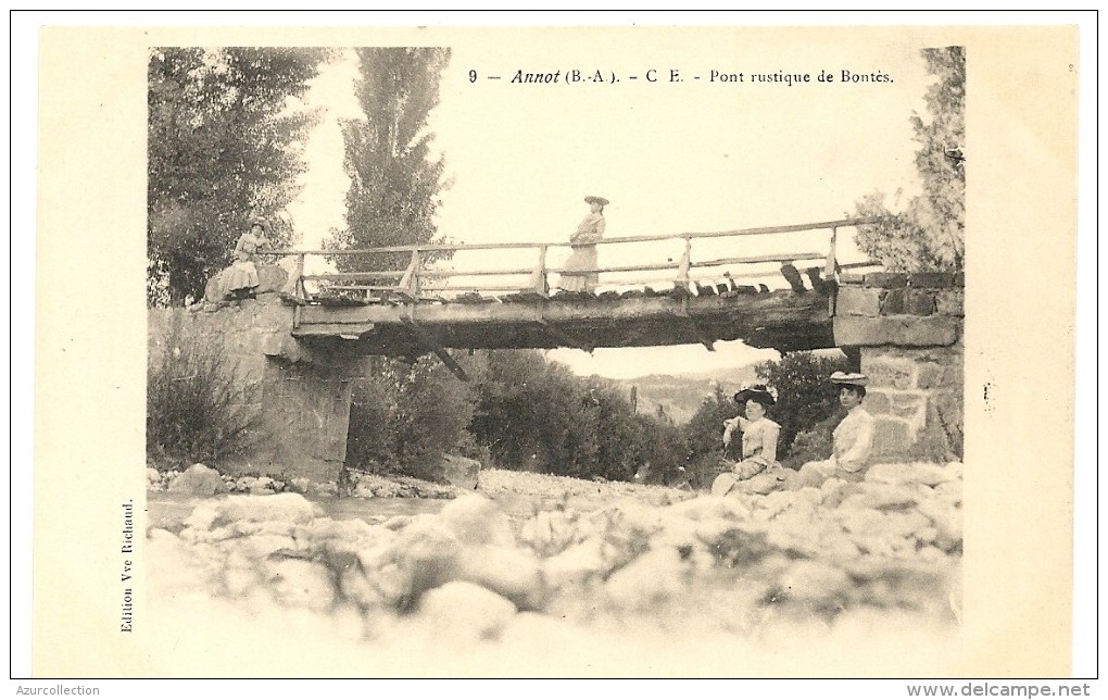 ANNOT .PONT RUSTIQUE DE BONTES - Autres & Non Classés