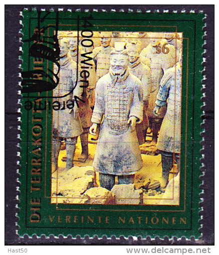 UN Wien Vienna Vienne - Terrakottakrieger/terracotta Warriors 1997 - Gest. Used Obl. - Usados